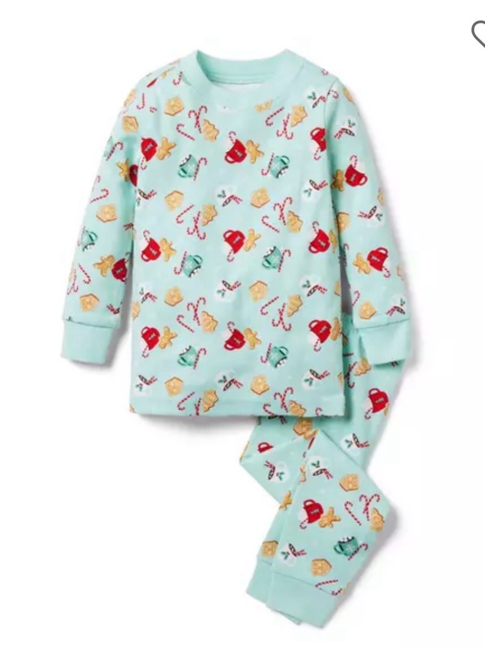 Janie and Jack Good Night Pajamas In Holiday Treats 4T Christmas